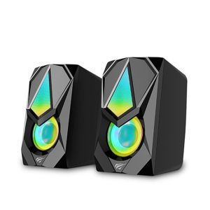 Havit RGB 2.0 Stereo Speaker Black (SK563)