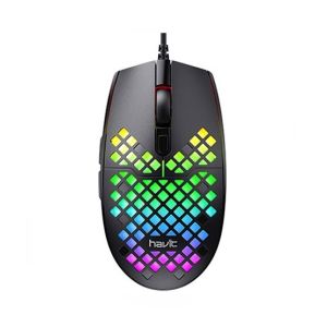 Havit RGB Backlit Gaming Mouse Black (MS1008)