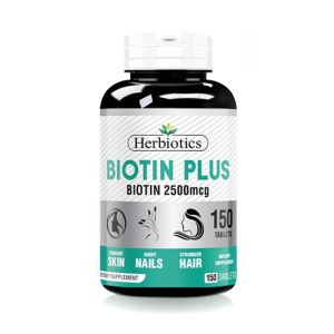 Herbiotics Biotin Plus 2500mcg - 150 Tablets