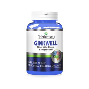 Herbiotics Ginkwell Dietary Supplements 30 Tablets