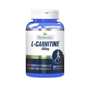 Herbiotics L-Carnitine Dietary Supplement 30 Capsules