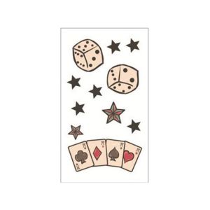 Ferozi Traders Classical Pattern Temporary Tattoo Sticker