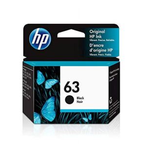 HP 63 Black Ink Cartridge (F6U62AN)