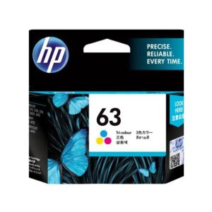 HP 63 Tri-Color Ink Cartridge