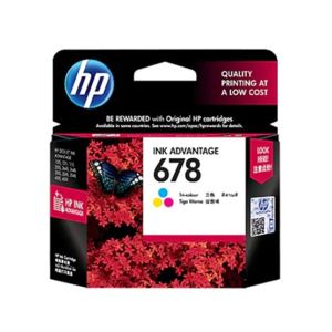 HP 678 Tri-Color Ink Advantage Cartridge