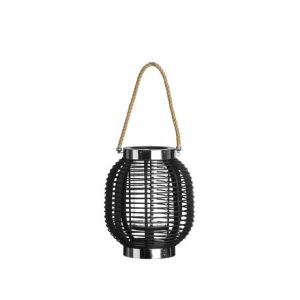 Premier Home Altar Large Wood Lantern - Black (1410822)