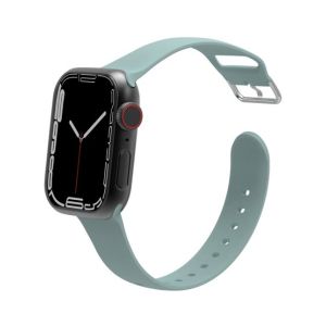 JCPAL FlexForm Premium Silicon Strap For Apple Watch - Greenish Blue (JCP6276)