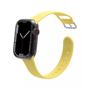 JCPAL FlexBand Premium Silicon Band For Apple Watch - Yellow Cream (JCP6273)