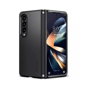 Spigen Tough Armor Case For Galaxy Z Fold 4 - Matte Black (ACS05105)