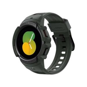 Spigen Rugged Armor Band & Case For 44mm Galaxy Watch 5 - Military Green (ACS05395)