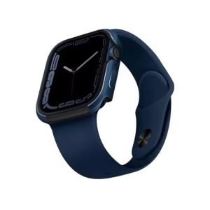 Uniq Valencia Watch Case For Apple Series 1-8 44mm Blue