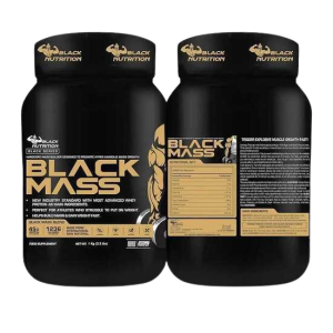 Black Nutrition Mass Gainer Supplements 30 Servings 1kg