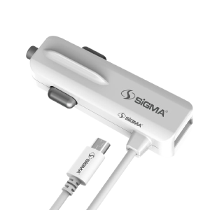 Sigma Car Charger White - (CR001)