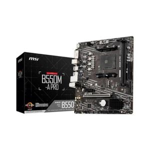 MSI Pro Series B550M-A PRO AMD Ryzen AM4 Motherboard