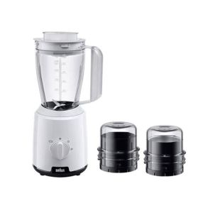 Braun PowerBlend 1 600W Jug Blender White (JB 1023)