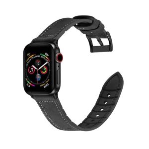 Jcpal Gentry Premium Leather Band for Apple Watch 38/40/41mm Black (JCP3946)