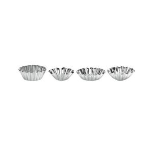 Premier Home Round Fluted Cake Moulds - Set of 8 (805058)