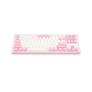 Redragon Wib Bes RGB Mechanical Gaming Keyboard - Pink & White (K611)