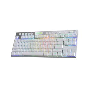 Redragon Horus TKL RGB Wireless Mechanical Gaming Keyboard - White (K621)