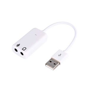 Karachi Shop External USB 2.0 Virtual 7.1 Channel Audio Sound Card Adapter