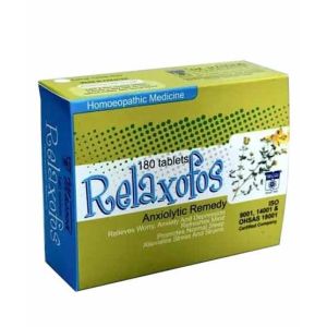 Karachi Shop Relaxofos Anxiolytic Remedy Tablets - 180tabs