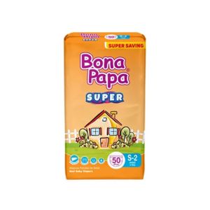 Bona Papa Super Baby Diapers Small Size - 50 Pcs (KBC030)