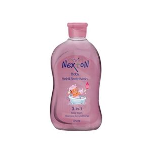 Nexton 3 in 1 Baby Hair & Body Wash 125ml (KBC053)