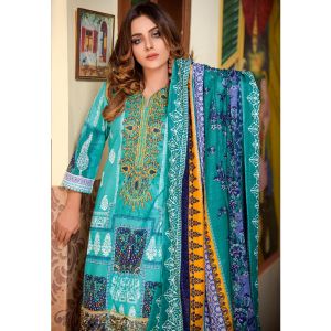 Khaddi Embroidered Collection 2020 Vol 01 3 Piece (03b)