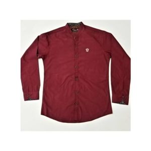 King Casual Shirt for Men Maroon