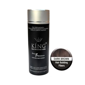 King Hair Building Fiber Dark Brown - 27.5g