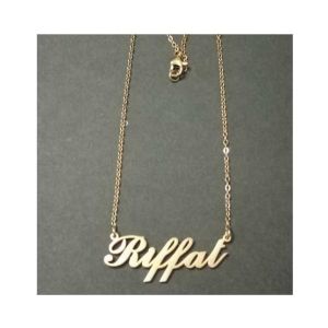 Kings Riffat Name Pendant Locket