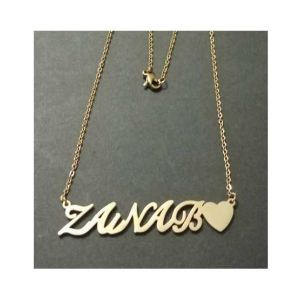 Kings Zainab Name Pendant Locket