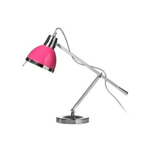 Premier Home Chrome Table Lamp - Hot Pink (2501638)