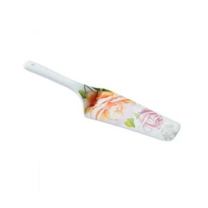 Premier Home Porcelain Cake Slicer - Peach Rose (721900)