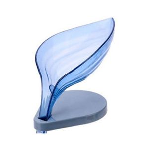 Sasti Market Leaf Shape Soap Holder Blue