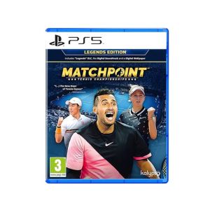 Match Point Tennis Championships Legends Edition DVD Game For PS5