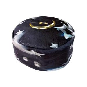 ZamZam Stellar Night Printed Prayer Cap