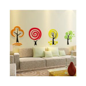 LookNBuy Kinder Trees Wall Art (0065)