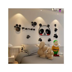 LookNBuy Panda Wall Art (0054)