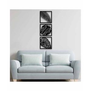 LookNBuy Wooden Wall Art (0025)