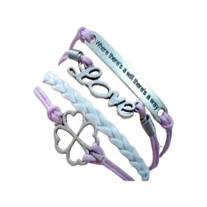 Scenic Accessories Multi Layered Love Note Bracelet (SAB-007)