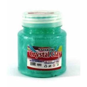 M Sports Crystal Clay Dough Slime For Kids Dark Green