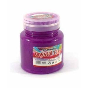 M Sports Crystal Clay Dough Slime For Kids Dark Purple