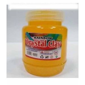 M Sports Crystal Clay Dough Slime For Kids Yellow