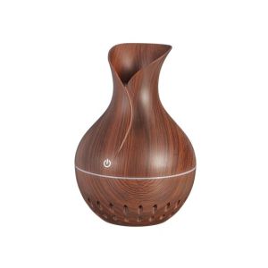 M.Mart Mini Aroma Humidifier Air Freshener Dark Brown - 100ml