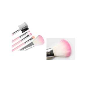 M.Mart Portable Mini Makeup Brushes Set - 5Pcs