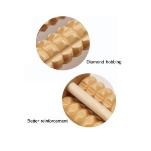 M.Mart Traditional Wooden Roller Foot Massager