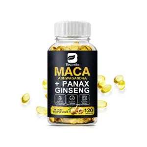 Well Mart Maca Ashwagandha Root 120 Capsules