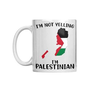 Goodsbuy I'm Not Yelling I'm Palestinian Printed Ceramic Mug