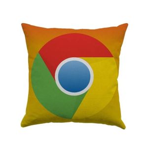 Maguari 3D Digital Print Google Chrome Cushion Cover